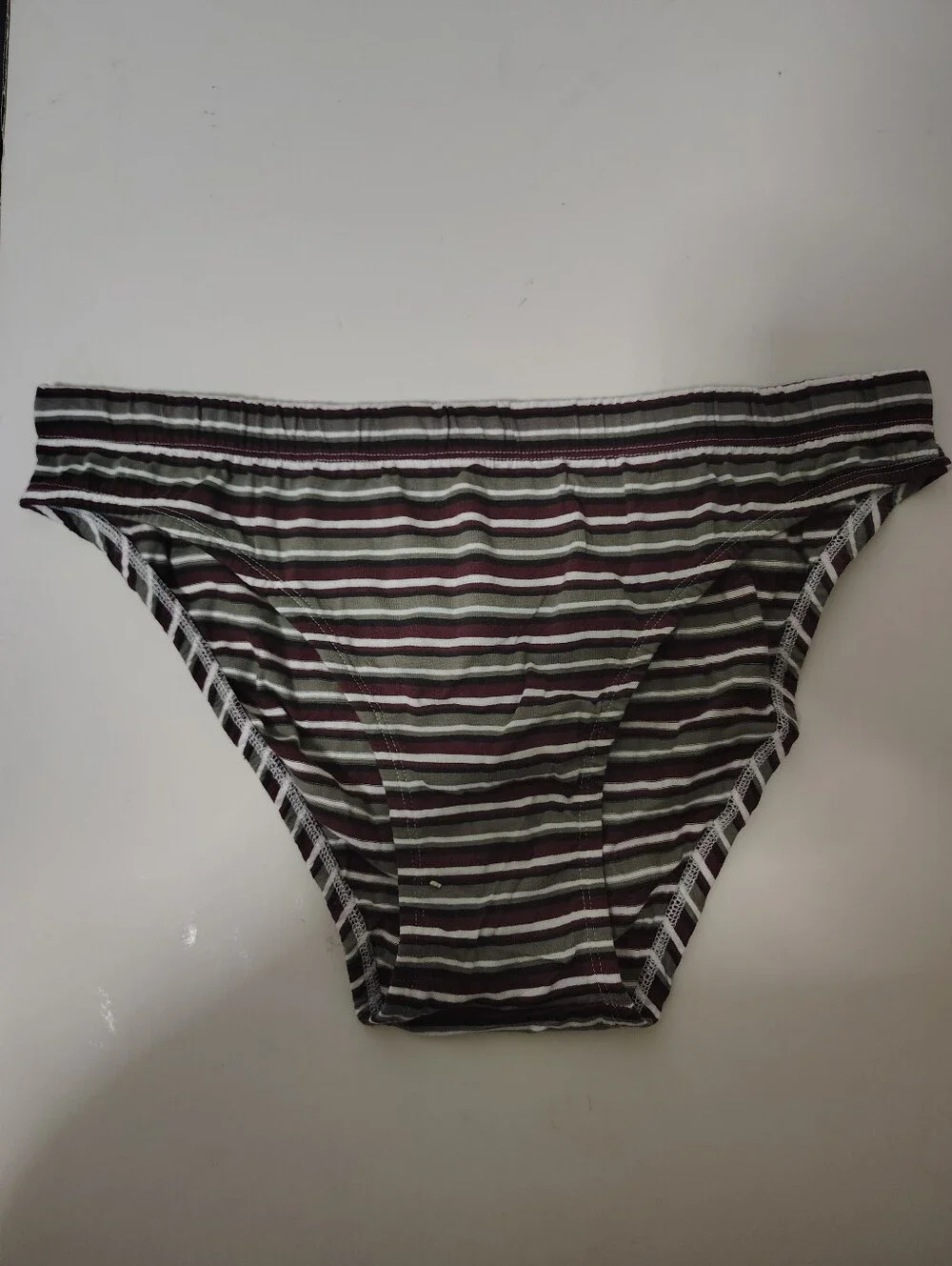 Vtg Men's Bikini Underwear By Kmart Assorted Colors - 4 Pack - Size L